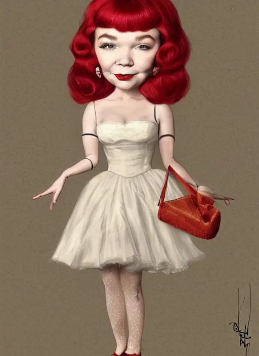 Prompt: young shirley Maclaine as a mark ryden doll, detailed digital art, trending on Artstation