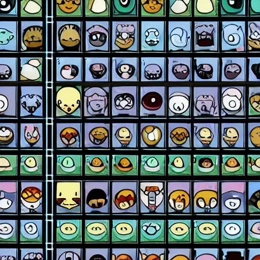 binding of isaac pokemon turntable sprite sheet | Stable Diffusion ...