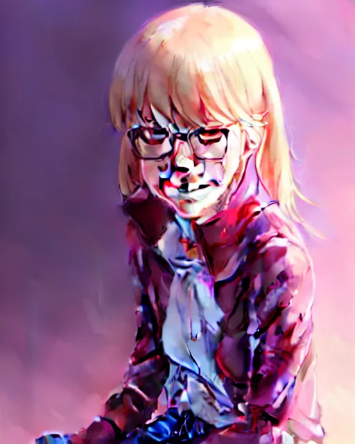 Image similar to anna faris, portrait shinkai makoto studio ghibli studio key hideaki anno sakimichan stanley artgerm lau rossdraws james jean marc simonetti elegant highly detailed digital painting artstation pixiv