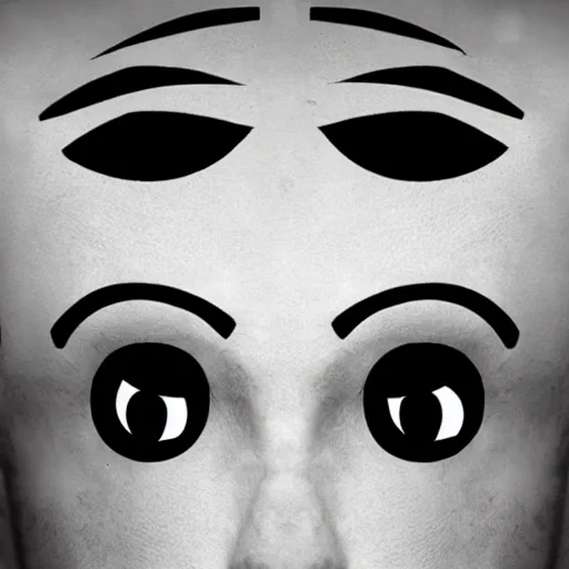 Image similar to a person with 3 eyes, a man with a eyeball in the middle of his forehead, 3rd eye