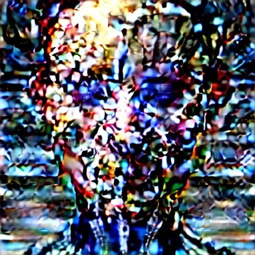 Image similar to ultra realistic, beautiful cyborg woman eyes closed, metahuman, sci-fi, magic fantasy, cyberpunk, intricate, elegant, highly detailed, digital painting, octane render, substance painter, zbrush, artstation, concept art, smooth, sharp focus, eerie, illustration, 8k, HD, art by artgerm and greg rutkowski and alphonse mucha