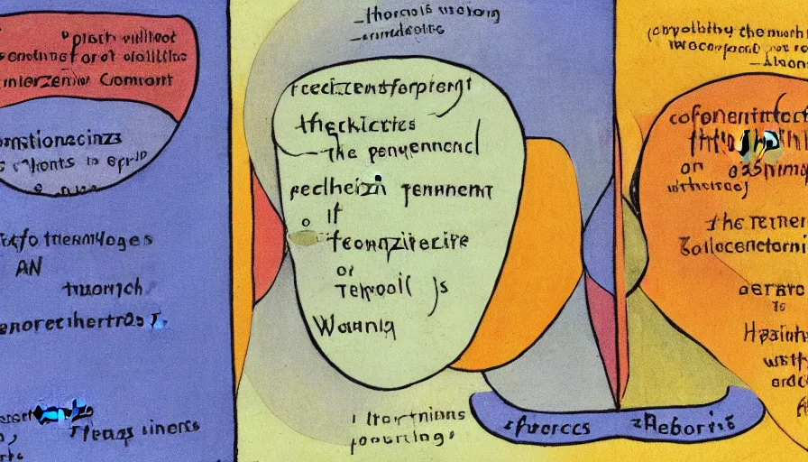 Image similar to the two complementary forces that make up all aspects and phenomena of life, by schizophrenia patient