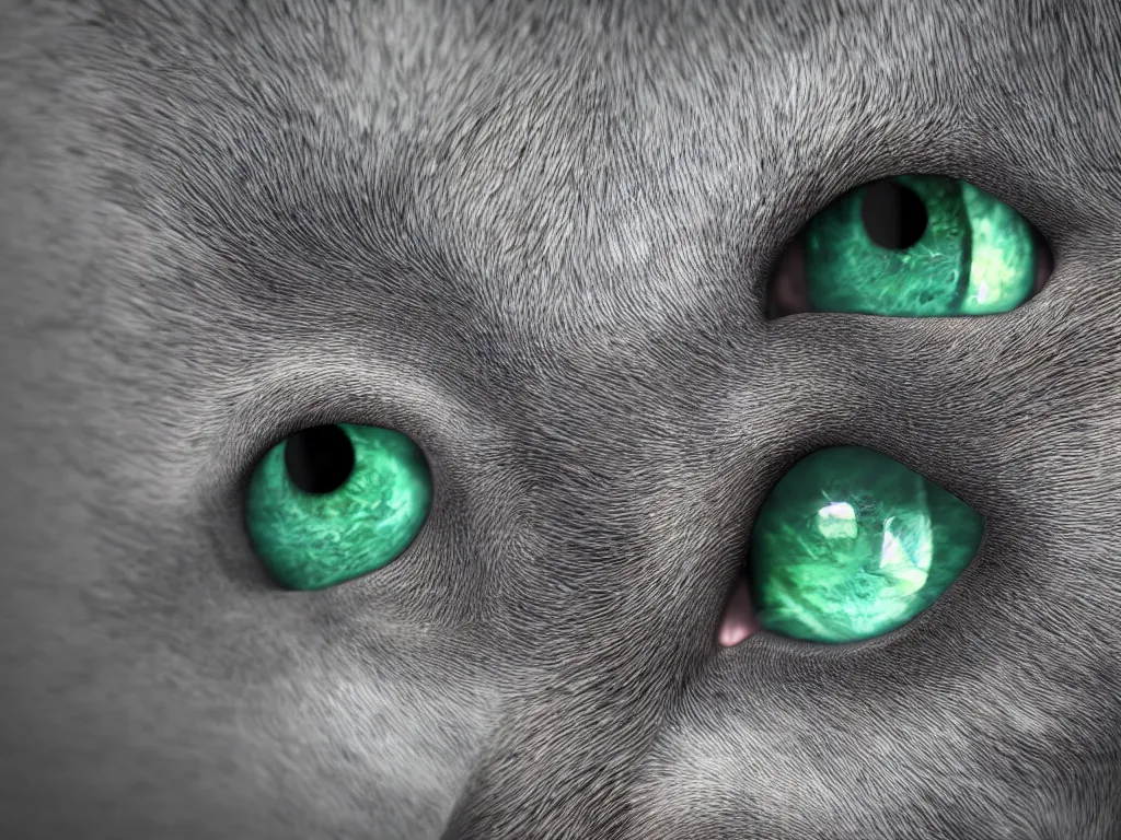 Image similar to animal eyes, cloudy eyes, cataract. dynamic moving 3 d liquid render, unreal engine, rendered in octane.