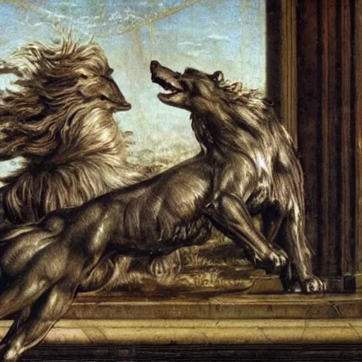 Image similar to fenrir academicism