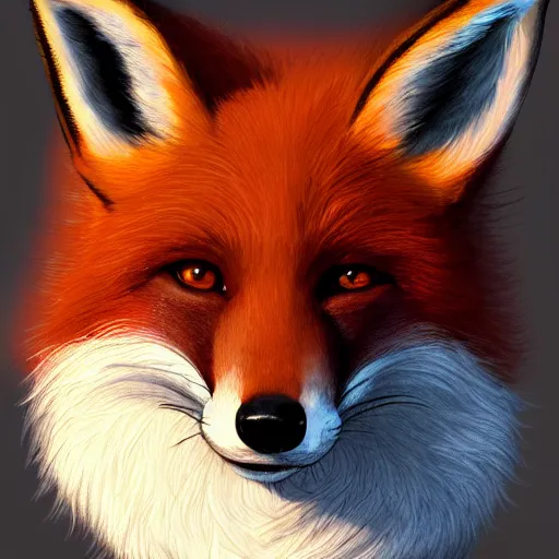 Image similar to a fox, furry art, furaffinity, extremely detailed, digital painting, artstation, concept art, smooth, sharp focus, illustration, incredible art