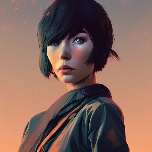 Prompt: a portrait of a beautiful apocalyptic survivor, art by ilya kuvshinov and wlop and artgerm and josan gonzalez, digital art, highly detailed, intricate, sharp focus, trending on artstation hq, deviantart, pinterest, unreal engine 5, 4 k uhd image