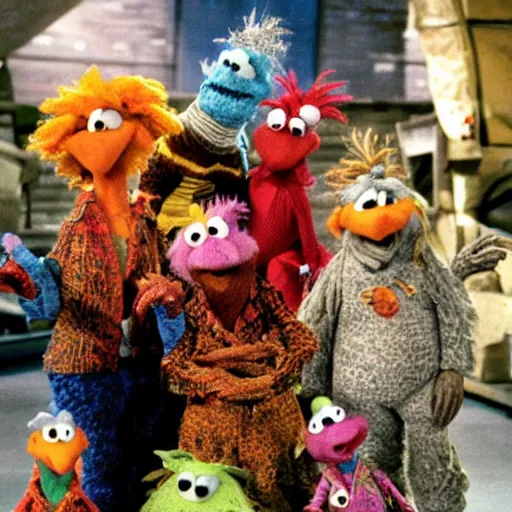 Prompt: fraggle rock