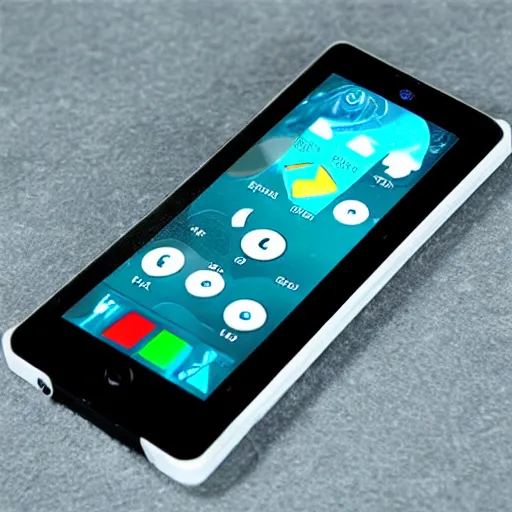 Image similar to Futuristic cube phone