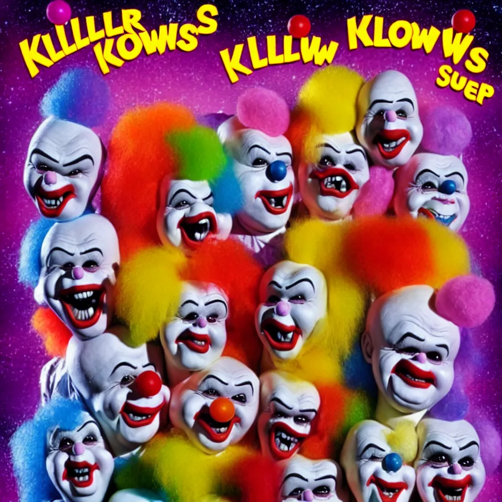 Image similar to killer klowns from outer space