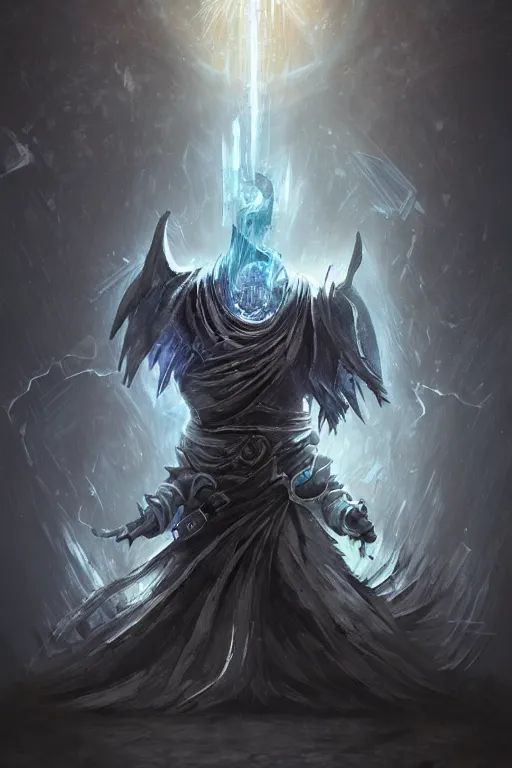 Prompt: an electric fan as a dark souls final boss, concept art, digital painting, trending on arstation, deviantart, highly detailed