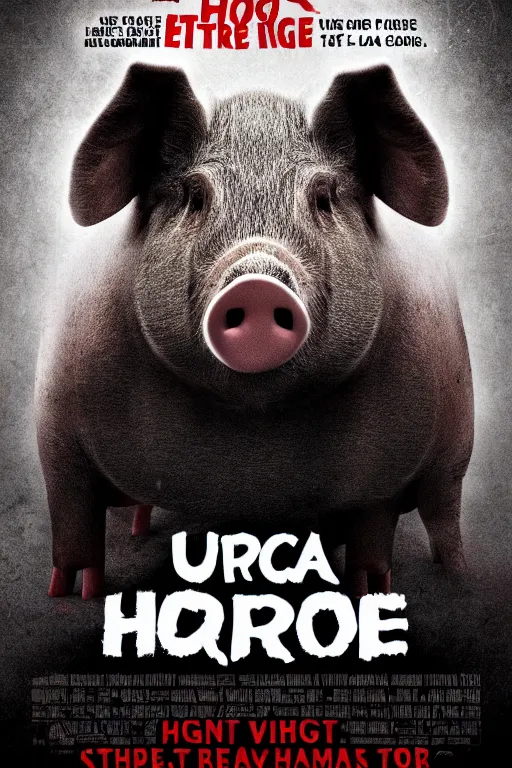 Piggy Horror Film 2022 Poster for Sale by delanofe