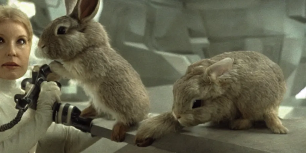 Image similar to a rabbit in the movie star wars empire strikes back screenshot