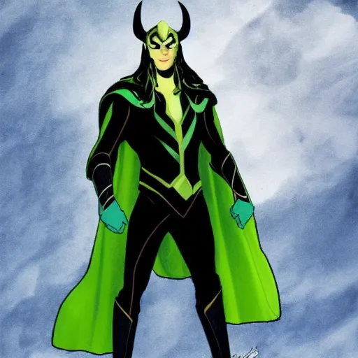 Prompt: Loki from Marvel Comics, Pixar