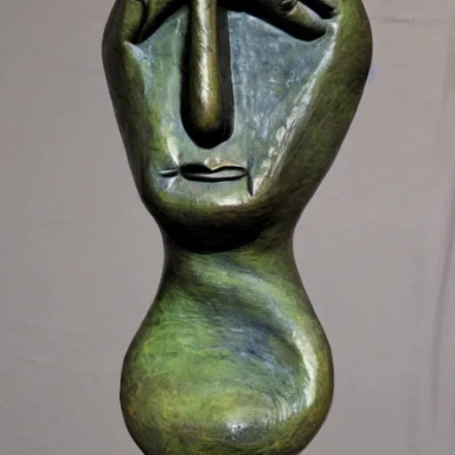 Prompt: sculpture adness in the pablo picasso style