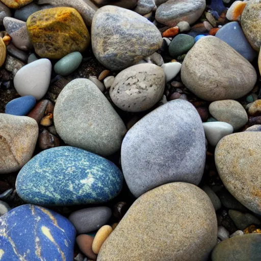 Prompt: rocks stones pebbles