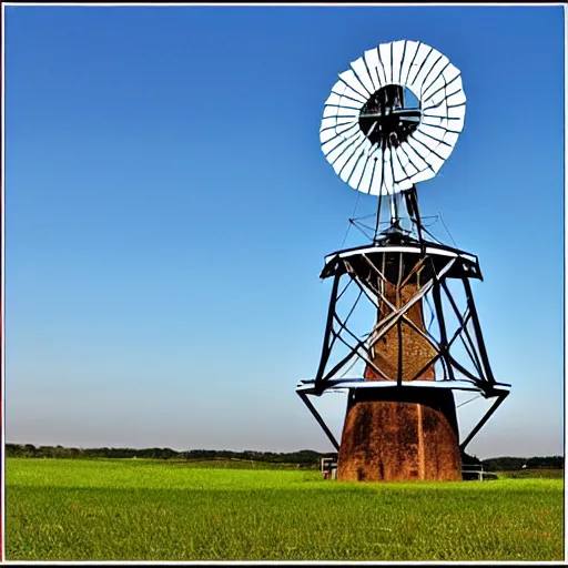 Prompt: windmill