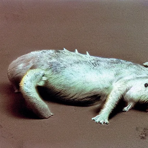 Image similar to Montauk monster, actual monster, 2006 photograph