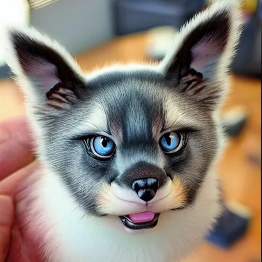 Image similar to real life pokemon, ultra realistic, extremely furry, cute