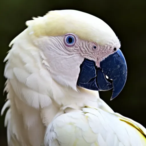 Image similar to albino macaw parrot