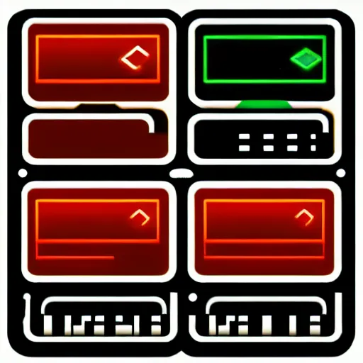 Image similar to email cyberpunk, icon, detailed