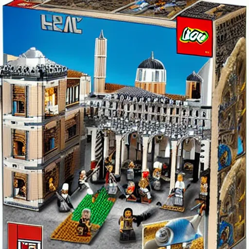 Image similar to 1 4 5 3 fall of constantinople lego set