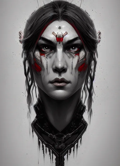 Prompt: symmetry!! portrait of angry! barbarian, intricate, gritty, highly detailed, digital painting, artstation, concept art, smooth, sharp focus, illustration, art by artgerm and greg rutkowski, 8 k