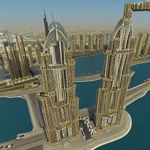 Image similar to gta : dubai, rococo details