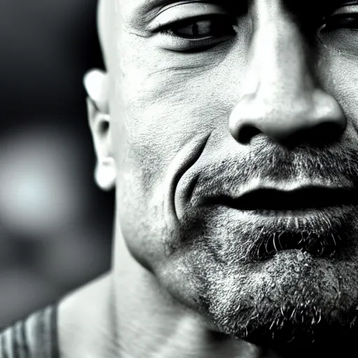 Image similar to close up photograph of very high on weed dwayne johnson, stoner eyes, dwayne johnson smoked weed, weed background, 8 k resolution