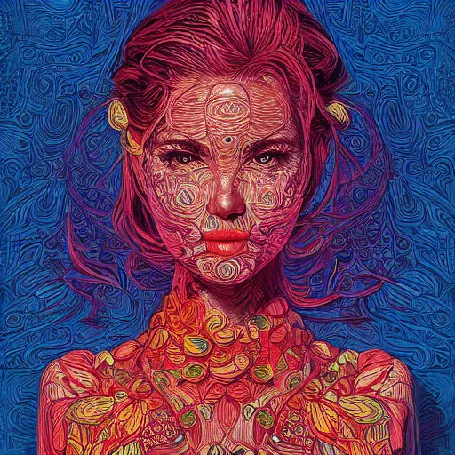 Image similar to the portrait of a beautiful and elegant young woman made up of peppers, an ultrafine detailed illustration by james jean, intricate linework, bright colors, final fantasy, behance contest winner, vanitas, angular, altermodern, unreal engine 5 highly rendered, global illumination, radiant light, detailed and intricate environment