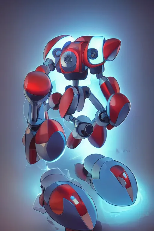 Image similar to metabots medabots medarotto medarot robot minimalist comics, behance hd by jesper ejsing, by rhads, makoto shinkai and lois van baarle, ilya kuvshinov, rossdraws global illumination ray tracing hdr radiating a glowing aura