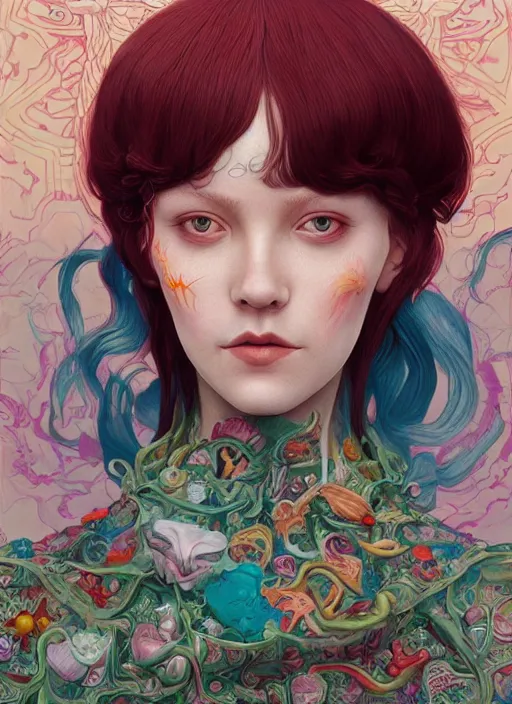 Image similar to perfect skin :: by Martine Johanna and Simon Stålenhag and Chie Yoshii and Casey Weldon and Guillermo del toro :: ornate, dynamic, particulate, rich colors, elegant, centered, artstation, smooth, sharp focus, octane render, 3d