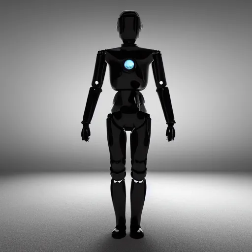 Prompt: long shot photo of a standing humanoid android, full body, t - pose, 3 d render even lit, 8 0 mm lens, white background, no shadow - c 1 3 - w 1 0 2 4 - h 1 0 2 4 - n 4 - s 1 5 0