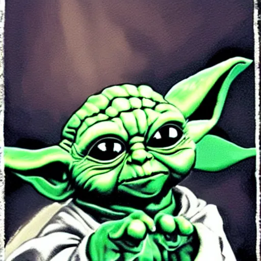 Prompt: Evil Yoda