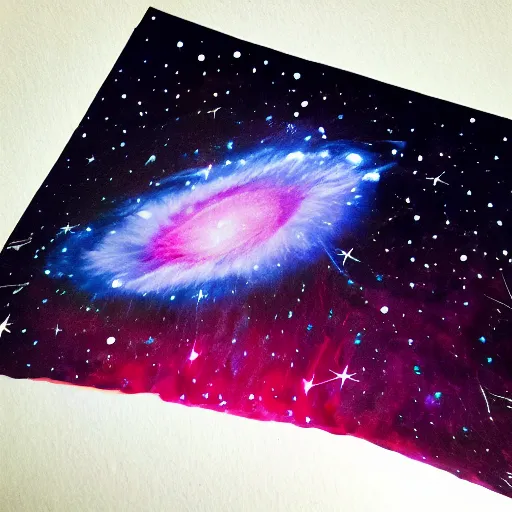 Prompt: prompt: https://www.astroeder.com/rimg/92/0/1042_.jpg orion nebula, star nursery, Gel Pen, Multiverse, Lumen Reflections