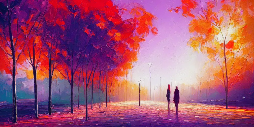 Prompt: gardens of mars detailed painting beautiful artwork by alena aenami by monnet