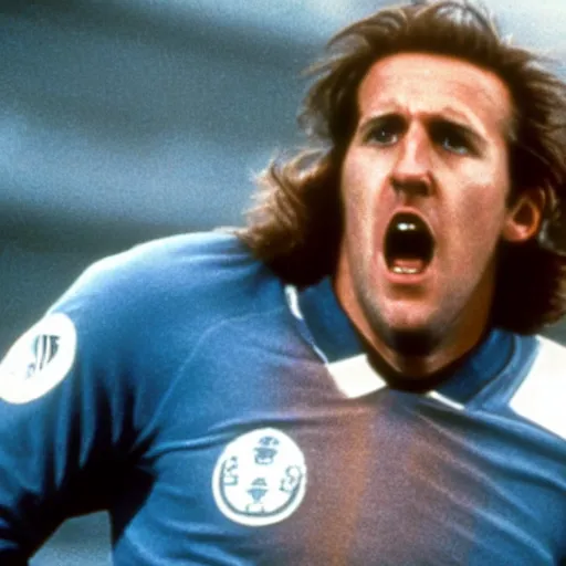 Prompt: movie still of harry kane in the thing (1982),