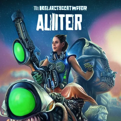 Image similar to alien hunter