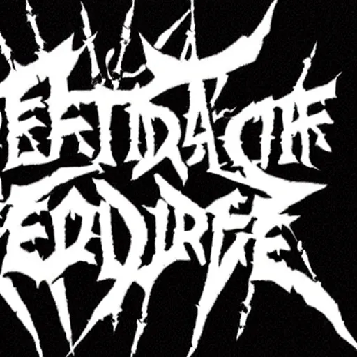 Image similar to deathcore band logo from 2 0 1 0