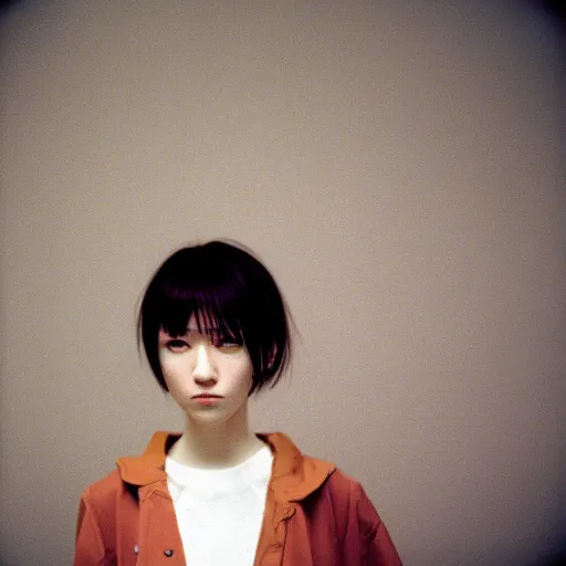 Image similar to a portra 800 photograph from serial experiments lain