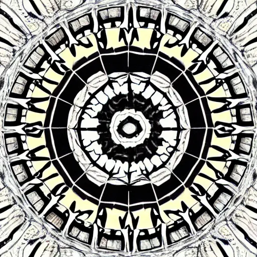 Prompt: brutalist mandala