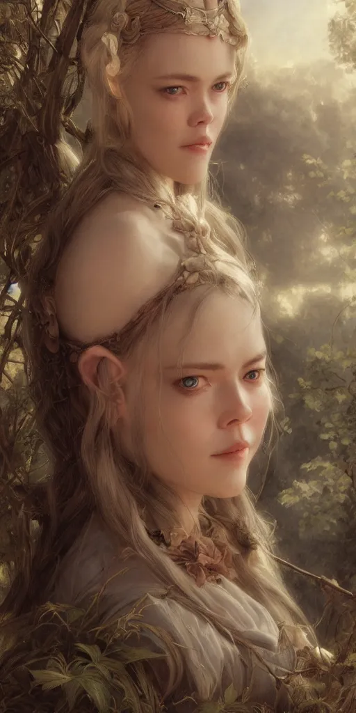 Image similar to kristanna loken lolita, lord of the rings, masterpiece by edgar maxence and ross tran and michael whelan, gustav dore, 8 k, octane render