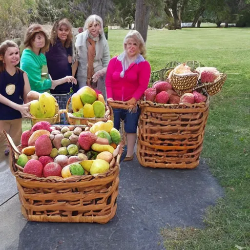 Image similar to everyone is sad because all the fruit baskets have disappeared