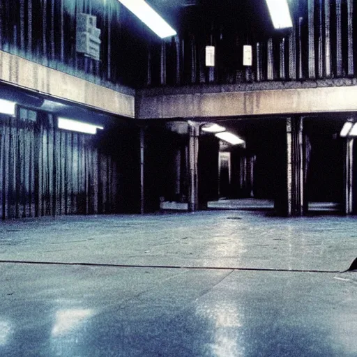 Prompt: an empty room, still from the movie bladerunner