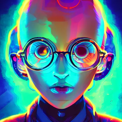 Image similar to skill magic geek inside matrix deepdream radiating a glowing aura stuff loot legends stylized digital illustration video game icon artstation lois van baarle, ilya kuvshinov, rossdraws,