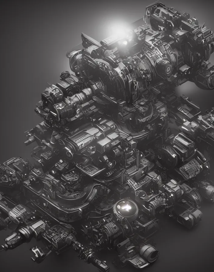 Image similar to !dream imagination machine product concept, octane render, trending on artstation, artstationHD, very coherent symmetrical artwork, studio lighting, hyper realism, high detail, octane render, 8k
