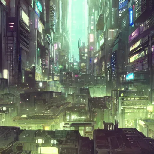 Prompt: an underground cyberpunk city by Makoto Shinkai, empty, epic composition, detailed background