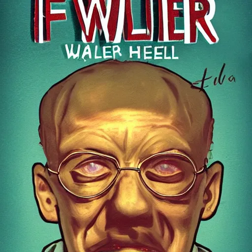 Image similar to book cover of Find Walter in hell