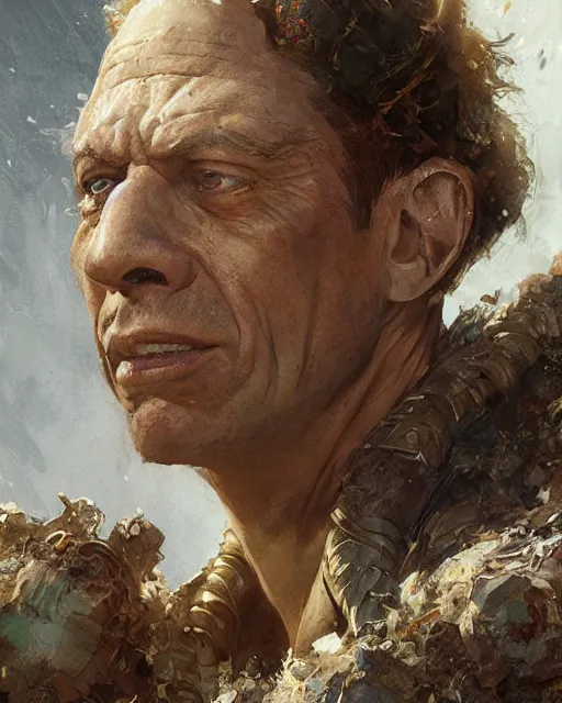 Image similar to portrait of don knotts, half man half limpet, fantasy character portrait, ultra realistic, concept art, intricate details, highly detailed by greg rutkowski, gaston bussiere, craig mullins, simon bisley