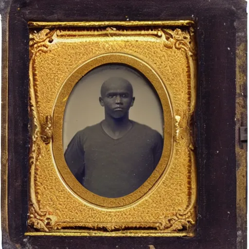 Image similar to Daguerreotype of a kapre playing basketball