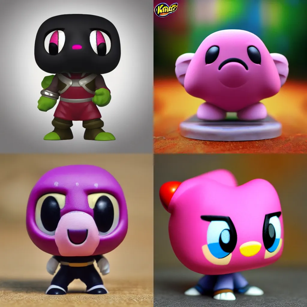 Prompt: Kirby As A Funko Pop, Photorealistic, 4K